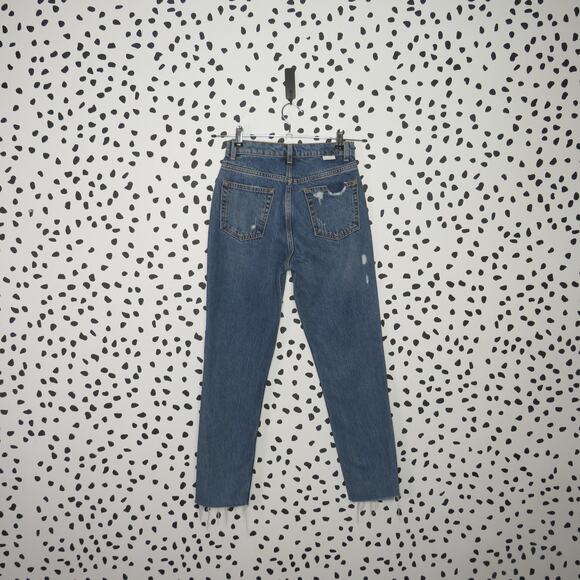 Boyish City Lights Billy High Rise Distressed Skinny Jeans - Picture 6 of 14